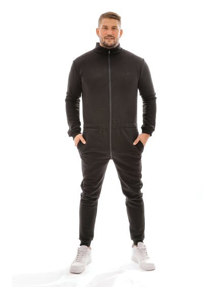 Pánsky overal teplákový dlhý Black