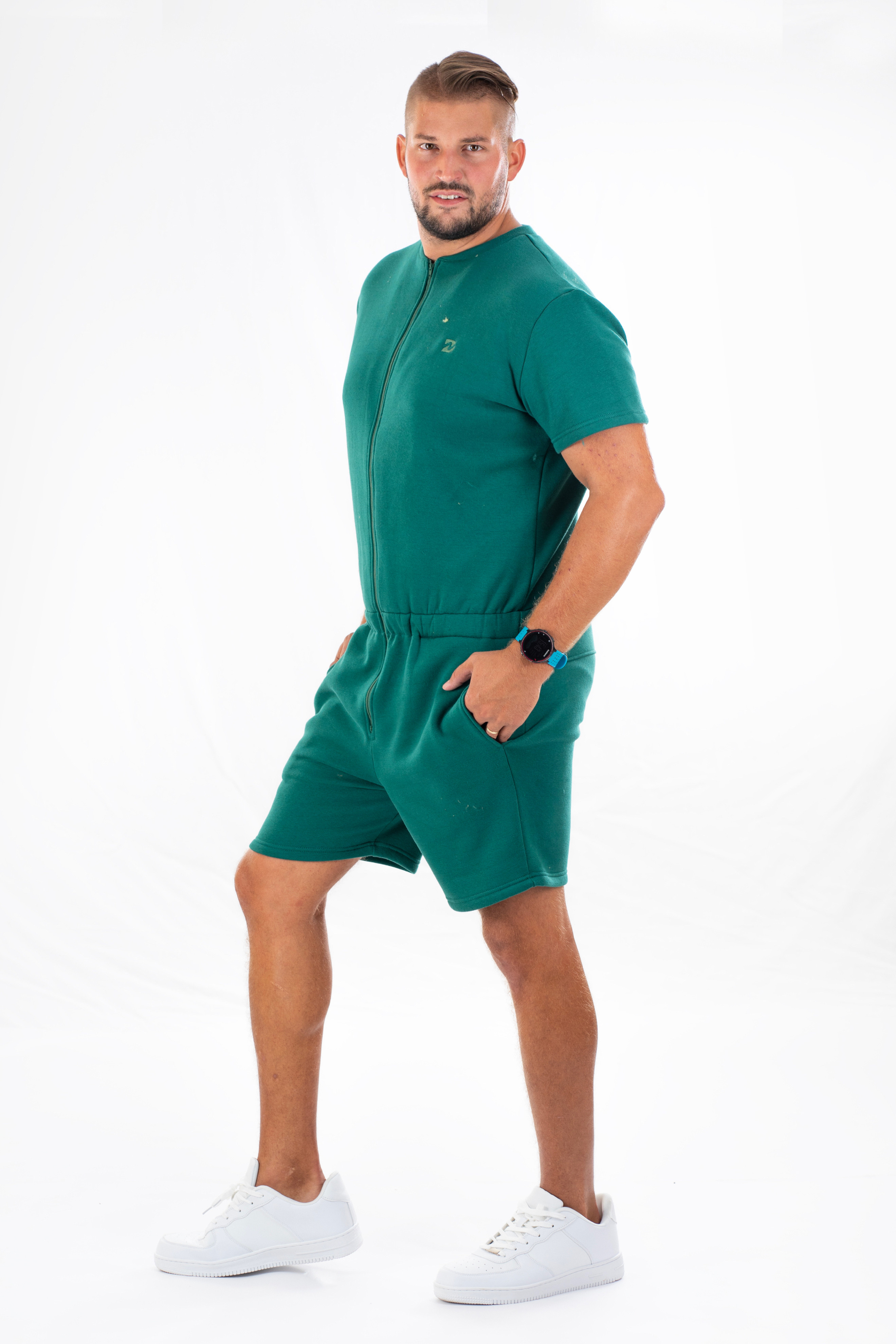 E-shop Dendy Pánsky overal teplákový krátký Jade