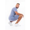 Pánsky overal teplákový krátký Sky blue