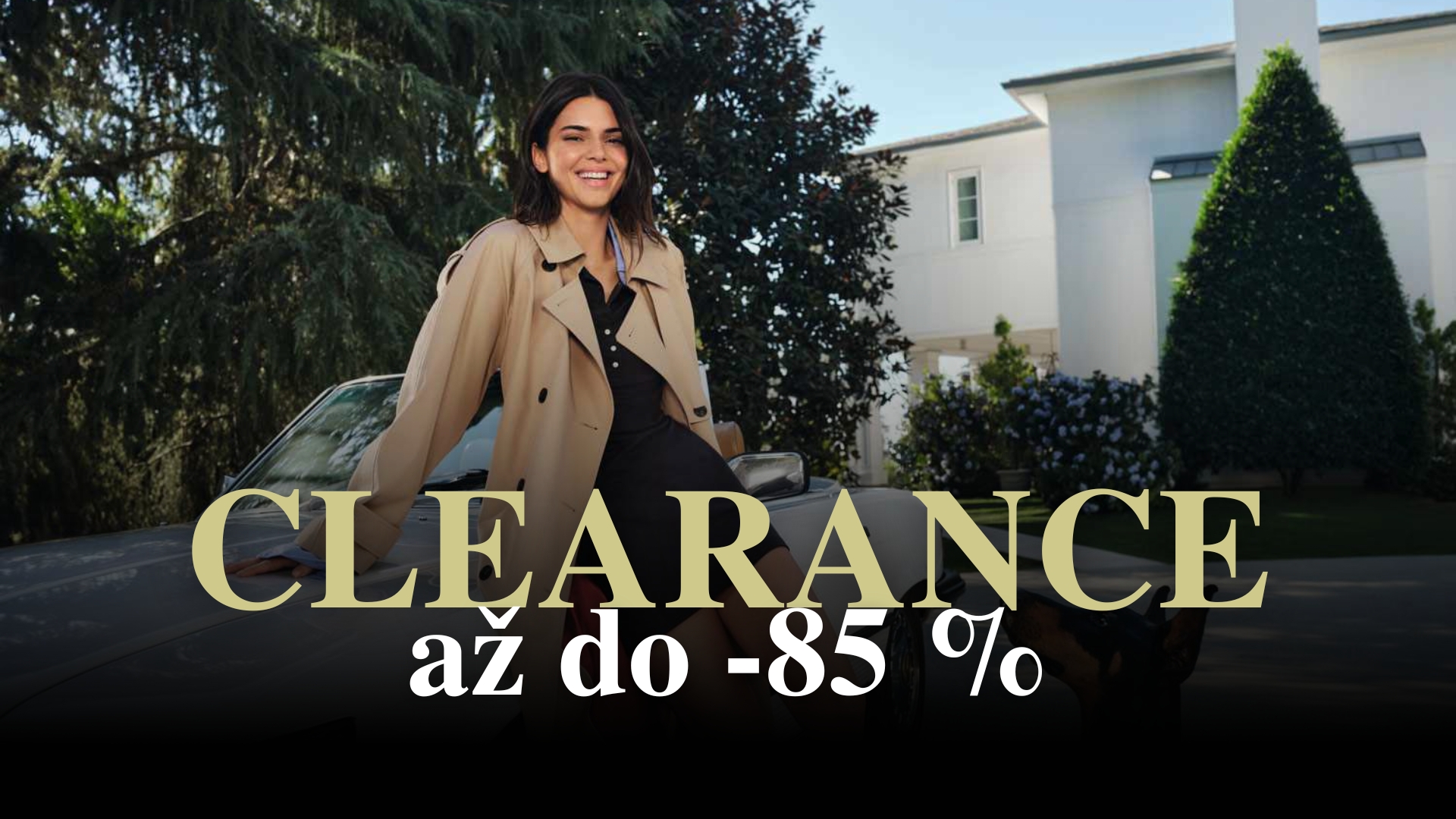 Clearance až do -85 %