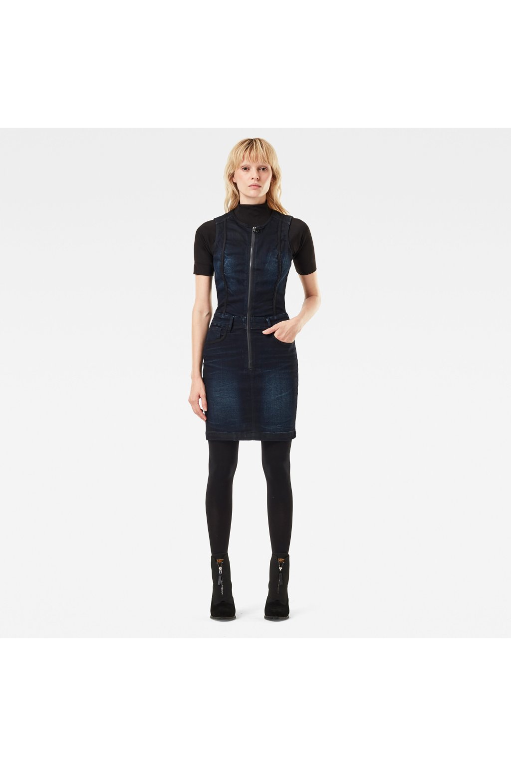 Šaty - Lynn Type 30 Dress tmavomodré
