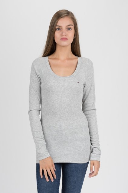 Tričko - TJW ORIGINAL RIB LONGSLEEVE biele