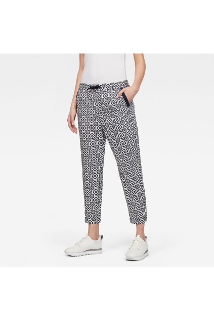 Nohavice - Bronson mid sport chino wmn modro-biele