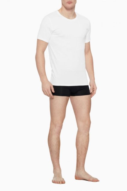 Tričko - S/S CREW NECK biele