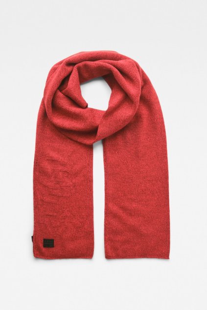 Šál - Effo scarf htr aw hrdzavo červený