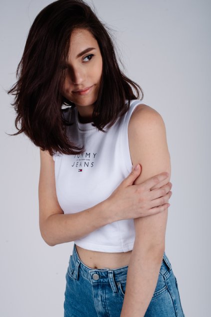 Top - TJW LOGO HEAVYWEIGHT TANK biely