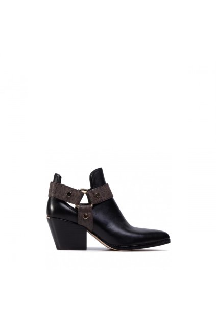 Čižmy - PAMELA Bootie čierne