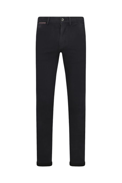 Nohavice - BLEECKER TH FLEX SATIN CHINO GMD modré