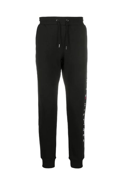 Tepláky - BASIC BRANDED SWEATPANTS čierne