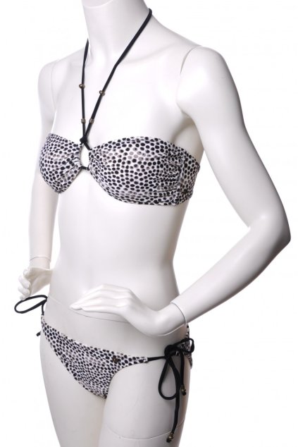 Plavky - boma bandeau set čierne