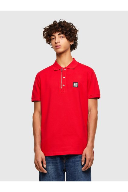 Polo tričko - THARRY POLO SHIRT červené