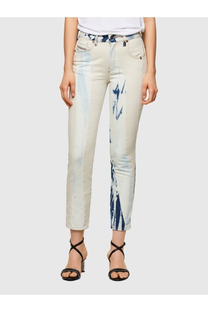Rifle - D-JOY-T-SP3 L.32 TROUSERS bielo-modré