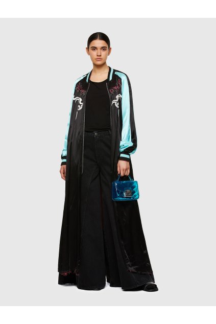 Bunda - G-BESS JACKET čierna/ružová