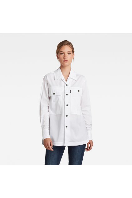 Košeľa - Boyfriend shirt biela