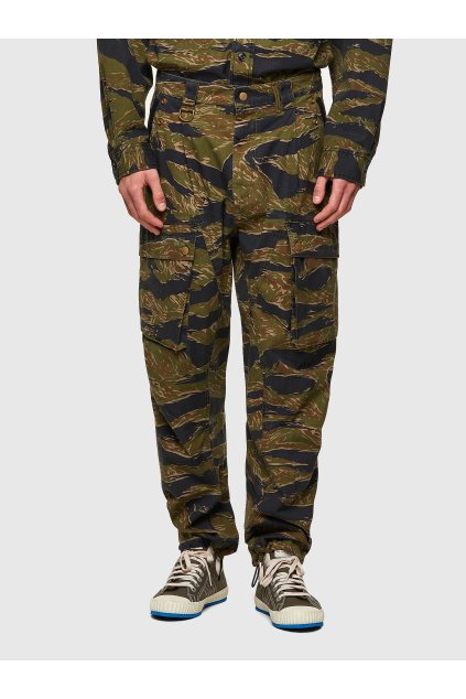 Nohavice - PBARTON TROUSERS vzorované