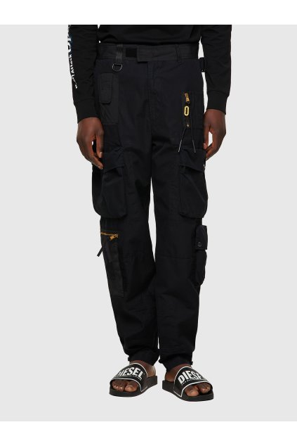 Nohavice - PGAGE TROUSERS čierne