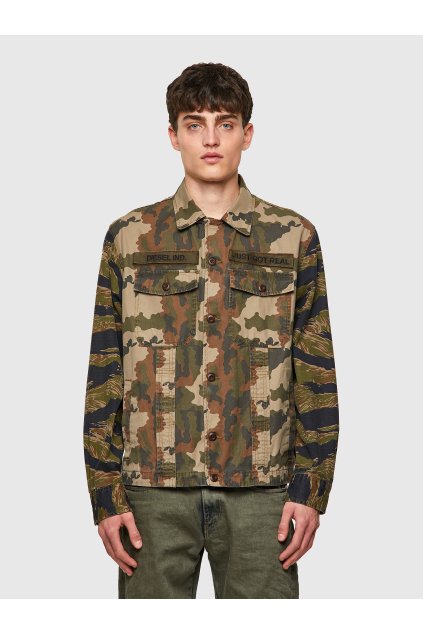 Bunda - JFULLERCMF JACKET vzorovaná