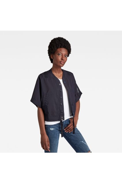 Košeľa - G-star RAW Indigo star poplin r tmavomodrá