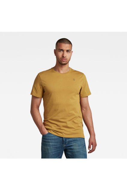 Tričko - G-star RAW Compact jersey o žlté