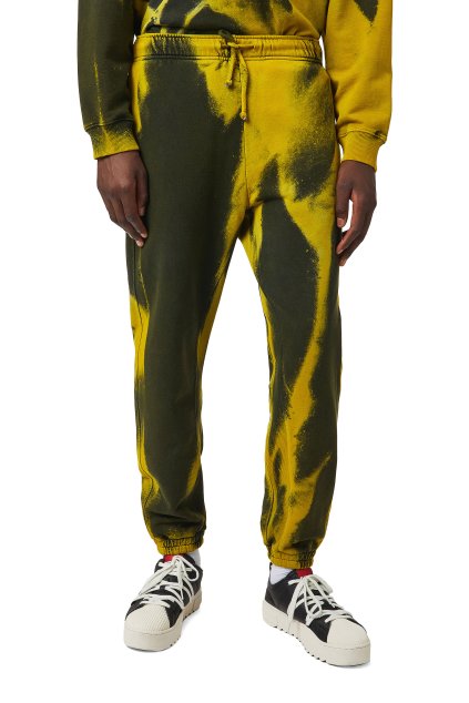 Tepláky - PCALTONRIBB1 TROUSERS žlté