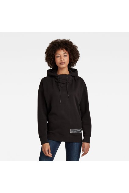 Mikina - Back snaps hdd sw čierna