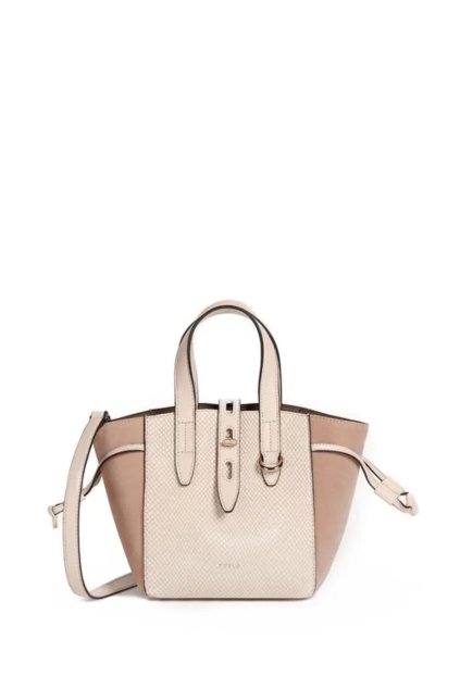 Kabelka - FURLA NET MINI TOTE béžová