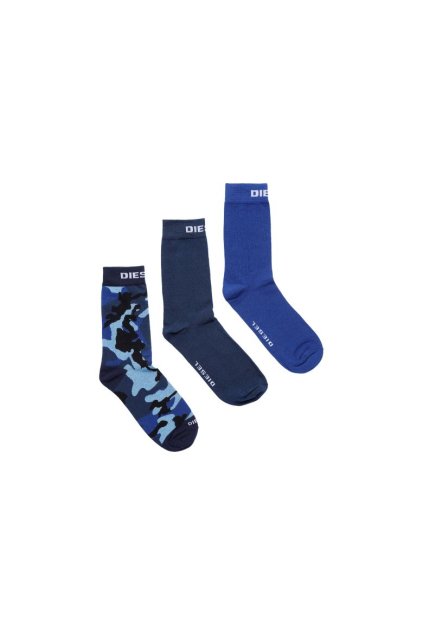 Ponožky - SKM-HERMINE-THREEPACK  SOCKS modré