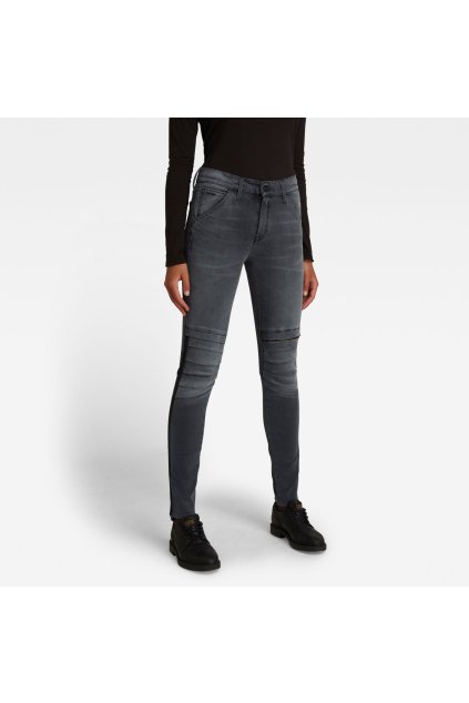 Rifle - Iron black superstretch o sivé