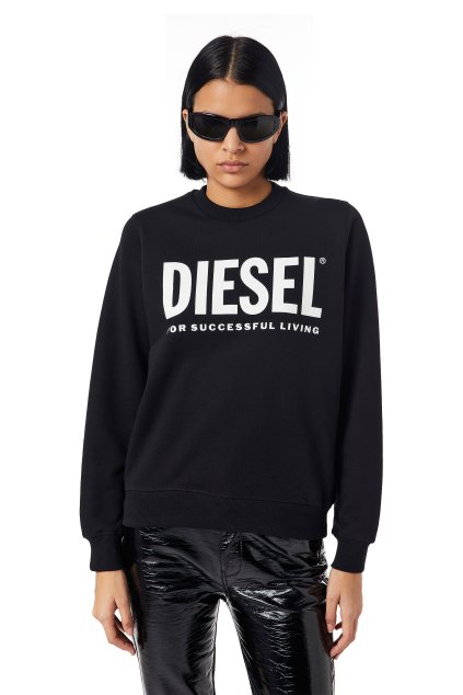 Mikina - F-ANGS-ECOLOGO SWEAT-SHIR čierna