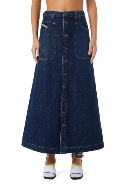 Sukňa - DE-ALBUS-L SKIRT modrá