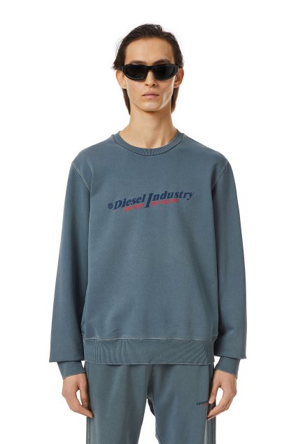 Mikina - S-GINN-IND SWEAT-SHIRT modrá