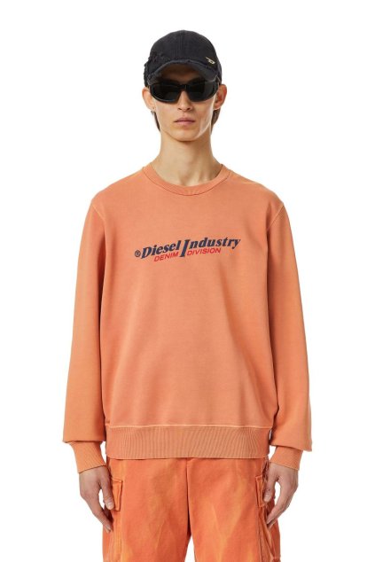 Mikina - S-GINN-IND SWEAT-SHIRT oranžová