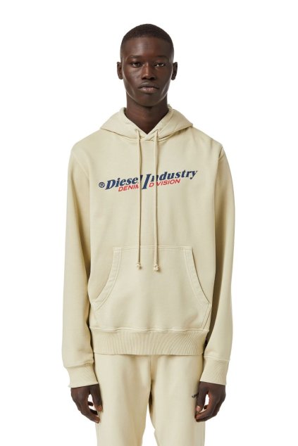 Mikina - S-GINN-HOOD-IND SWEAT-SHI béžová