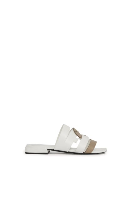 Šľapky - FURLA LIPARI MULE T.20 biele