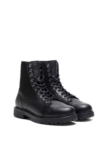 Čižmy - ALABHAMA D-ALABHAMA EC BOOTS čierne