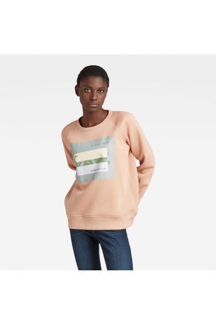 Mikina - RAW cvrd r sw béžová