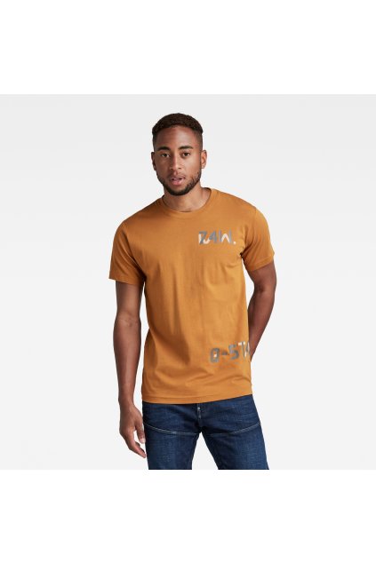 Tričko - Multiple 7411 r t hnedé