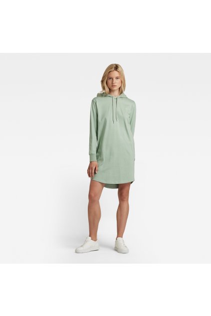 Šaty - Lash fem loose hdd dress l\s zelené