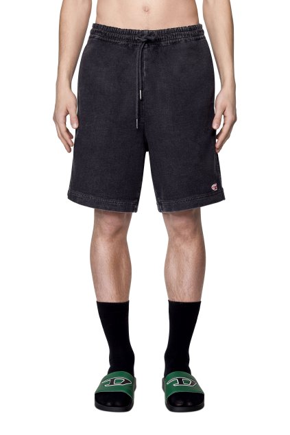 Krátke nohavice - D-BOXY-NE SHORTS čierne