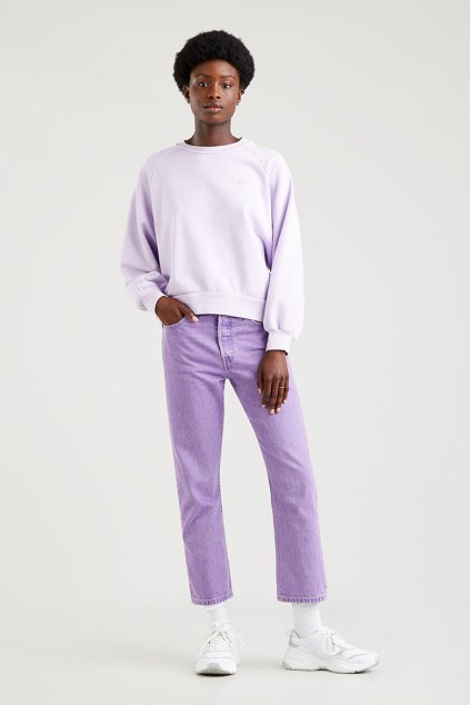 Rifle - 501 CROP YD BOTANICAL LAVENDER fialové