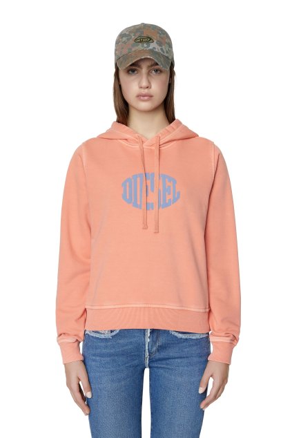 Mikina - F-REGGY-HOOD-E2 SWEAT-SHIRT oranžová