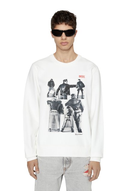 Mikina - PR-S-GINN SWEAT-SHIRT biela
