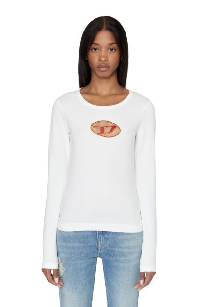 Tričko - T-ANGIE-LS T-SHIRT biele