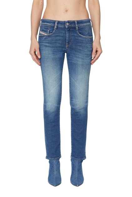 Rifle - D-OLLIES-T Sweat jeans modré