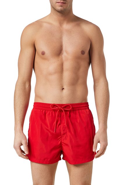 Plavky - BMBX-CAYBAY-SHORT-X BOXER-SHOR červené