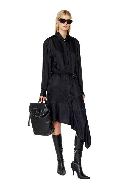 Šaty - D-WEIGELA DRESS čierne