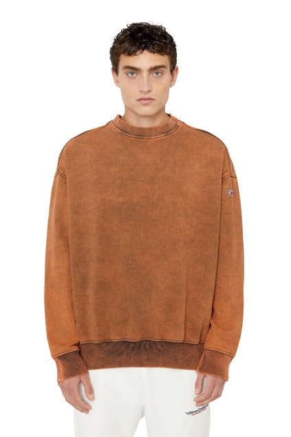 Mikina - D-KRIB-NE SWEAT-SHIRT oranžová