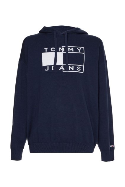 Mikina - TJM TWISTED FLAG SWEATER modrá