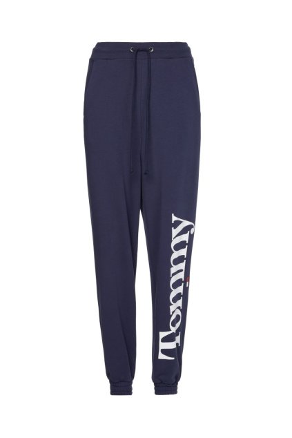 Tepláky - TJW BOLD TOMMY SWEATPANT modré