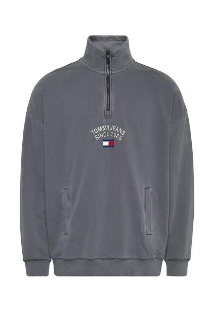 Mikina - TJM TIMELESS ARCH HALF ZIP sivá